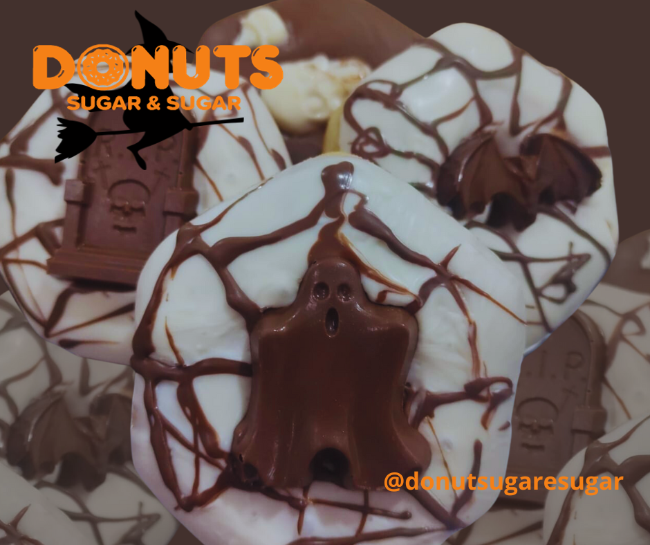Donuts Halloween - Donuts Sugar e Sugar