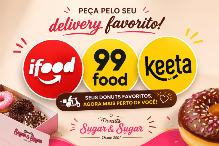 Donuts Sugar e Sugar Delivery: Peça Seus Donuts Online em São Paulo