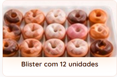 Blister com 12 unidades